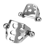 Piercing hélix 67 - Anneau coeurs