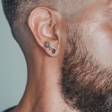 Cartilage hélix, tragus 237 - Soleil avec visage
