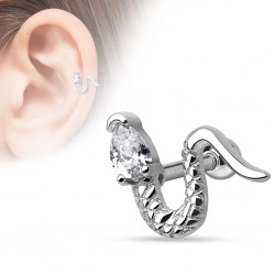 Cartilage hélix, tragus 319 - Serpent