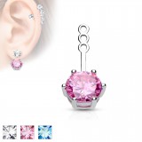 Jacket oreille 32 - Zircone rond