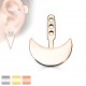 Jacket oreille 31 - Demi-lune simple