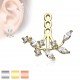 Jacket oreille 15 - Branche et zircones