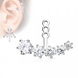 Jacket oreille 16 - Casquade de zircones