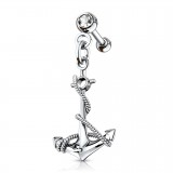 Cartilage hélix, tragus 192 - Ancre pendante