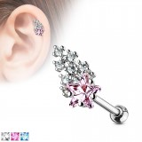 Cartilage hélix, tragus 252 - Etoile filante
