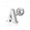 Piercing barbell 1.2mm initiale A