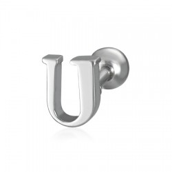 Piercing barbell 1.2mm initiale U