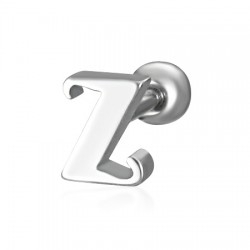 Piercing barbell 1.2mm initiale Z