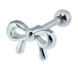 Cartilage hélix, tragus 345 - Noeud papillon A