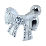 Cartilage hélix, tragus 346 - Noeud papillon B