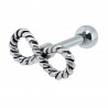Cartilage hélix, tragus 353 - Infini corde