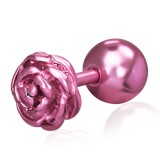Cartilage hélix, tragus 144 - Fleur rose