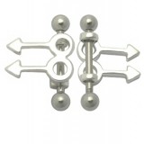 Piercing arcade argent 08 - Homme