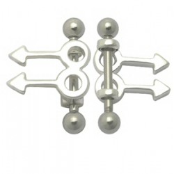 Piercing arcade argent 08 - Homme