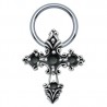 Piercing anneau 1,6mm 117 - Croix médiévale A