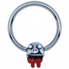 Piercing anneau 1,6mm 120 - Funny zombie A
