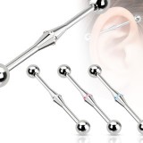 Piercing industriel 124 - Centre strass