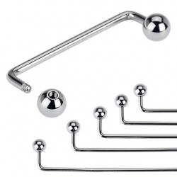 Piercing agrafe boules 90°