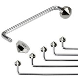 Piercing agrafe pointes 90°