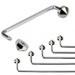 Piercing agrafe pointes 90°