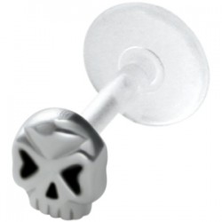 Piercing micro-labret PTFE 126 - Crâne
