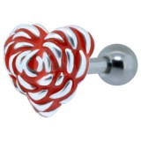 Cartilage hélix, tragus 223 - Coeur