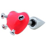 Cartilage hélix, tragus 229 - Coeur clous