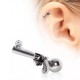Cartilage hélix, tragus 291 - Pistolet