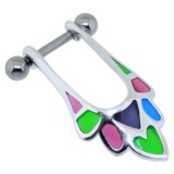 Piercing hélix 118 - Vitraille b