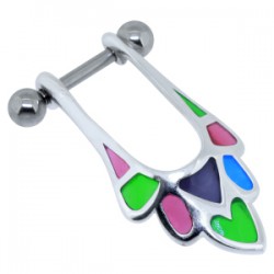 Piercing hélix 118 - Vitraille b