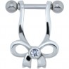 Piercing hélix 122 - Noeud papillon