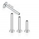 Barre labret 1.2mm - Pas de vis interne