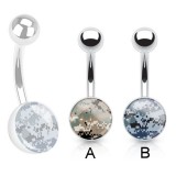 Piercing nombril logo camouflage A