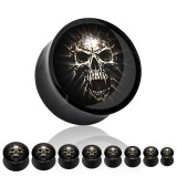 Plug acrylique courbe death