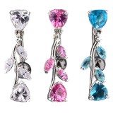 Piercing nombril inversé 58 - Rivière de coeurs