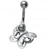 Piercing nombril papillon pivotant (161)