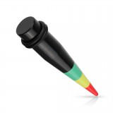 écarteur acrylique pointe rasta
