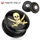 Plug acrylique magnétique pirate (ACRY31)