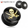 Plug acrylique magnétique pirate (ACRY31)