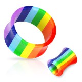 Tunnel courbe acrylique rainbow
