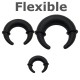 Buffalo black flexible silicone (ACRY62)