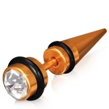 Faux-écarteur acier 10 - Pointe orange