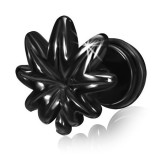 Faux-écarteur acier 100 - Cannabis noir