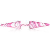 Faux-écarteur acier 106 - Pointe acier peint rose
