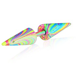 Faux-écarteur acier 108 - Pointe acier peint multicolore