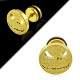 Faux-écarteur acier 159 - Satin jaune jack