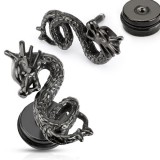 Faux-écarteur acier 84 - Dragon noir