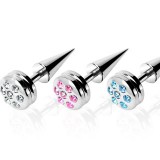 Faux-écarteur acier 122 - Pointe multistrass
