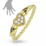 Bague phalange coeur ailé gold-ip (09)
