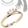Bague phalange ajustable gold-ip couronne (26)